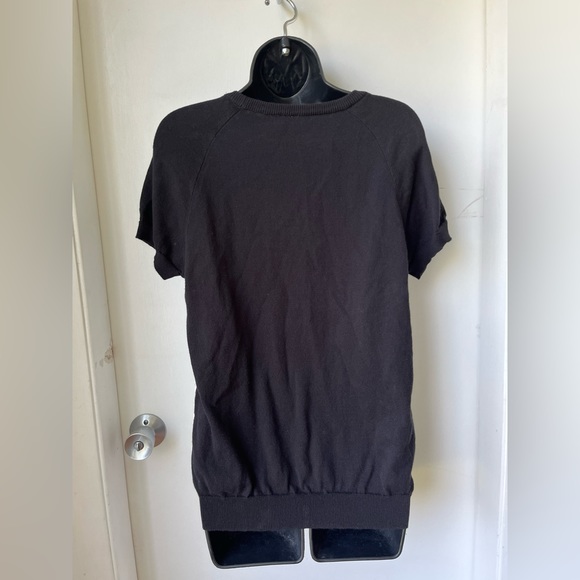 Moth White Geometric Print All Day Wear T-Shirt size M - Picture 7 of 12